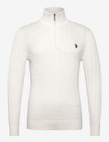 U.S. Polo Assn. - Romeo Reg Cab Hz Uspa M Knit - Golfo kelnės - Balta