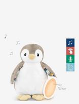 ZAZU - Phoebe The Penguin Sleep Shusher - Muzikinis pliušinis žaislas - Pilka
