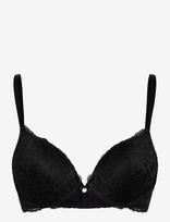 Hunkemöller - Marine Padded Push-Up Underwired Bra - Liemenėlė su lankeliu - Juoda