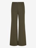 Minus - Msmarcia Wide Leg Pant - Plačios kelnės - Chaki spalva