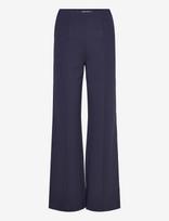 Minus - Msmarcia Wide Leg Pant - Plačios kelnės - Tamsiai mėlyna