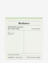 Biodance - Refreshing Sea Kelp Real Deep Mask (4 Pcs.) - Lakštinė kaukė - Nude