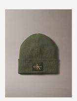 Calvin Klein - Monologo Patch Beanie - Kepurė - Žalia