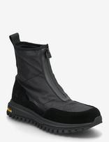 Calvin Klein - Vibram Runner Mid Zip - Kojinės formos batai - Juoda