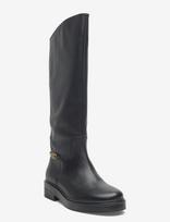 Tommy Hilfiger - Th Horsebit Riding Long Boot - Ilgaauliai batai - Juoda