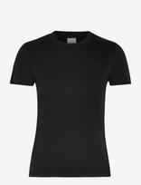 Calvin Klein - Ss Supima Crewneck - Marškinėliai trumpomis rankovėmis - Juoda
