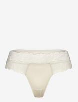 Calvin Klein - Thong - Stringai - Kreminė spalva