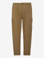 Calvin Klein Jeans - Rlxd Straight Comfort Cotton Car - Cargo kelnės - Chaki spalva