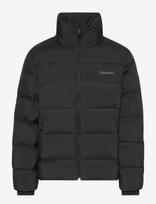 Calvin Klein - Ls Quilted Bonded Channel Hd Puf - Paminkštinta striukė - Juoda