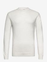 Lindbergh - O-Neck Jumper / Style 7553O-Neck Jumper / Style 7553 - Apvalios apykaklės megztinis - Balta