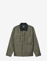 Mads Nørgaard - Quilt Chore Jacket - Dygsniuota striukė - Chaki spalva