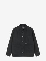 Mads Nørgaard - Arizona Black Black Chore Jacket - Džinsinis švarkas be pamušalo - Juoda