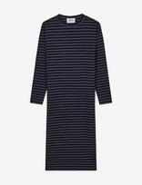 Mads Nørgaard - Soft Single Ella Dress - Iki kelių ir midi suknelės - Tamsiai mėlyna