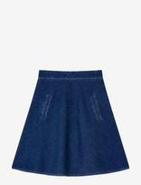 Mads Nørgaard - Luke Denim Stelly Skirt - Iki kelių ir midi suknelės - Mėlyna