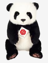 Teddy Hermann - Sitting Panda 28 Cm - Pliušinis gyvūnas - Juoda