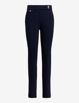 Lauren Ralph Lauren - Ponte Ankle Pant - Aptemptos kelnės - Tamsiai mėlyna