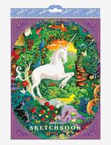 Eeboo - Unicorn Sketchbook - Spalvinimo ir rankdarbių knygos - Marga / raštuota