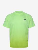 New Balance - Viz-Tech Run T-Shirt - Sportiniai marškinėliai - Geltona