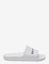 Under Armour - Ua W Armr Slide Lite - Baseino šlepetės - Balta