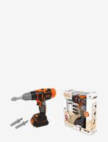 Smoby - Smoby Black+Decker Electronic Drill - Žaislų įrankiai - Marga / raštuota