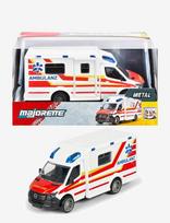 Majorette - Swedish Mercedes-Benz Sprinter Ambulance - Greitosios pagalbos automobilis - Geltona