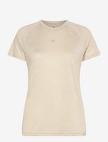 Newline - Nwlactive W T-Shirt S/S - Sportiniai marškinėliai - Kreminė spalva