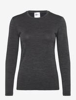Newline - Nwltherma Wool Blend T-Shirt L/S W - Sportiniai apatiniai drabužiai - Pilka