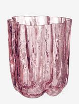 Kosta Boda - Crackle Vase - Tulpių vaza - Rožinė