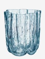 Kosta Boda - Crackle Vase - Tulpių vaza - Mėlyna