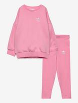 Adidas Originals - Crew Leg Set - Sportinis kostiumas - Rožinė