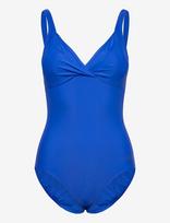 Speedo - Solid Cross Knot One Piece - Sportinis maudymosi kostiumėlis - Mėlyna