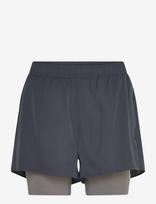 Hummel - Hmlhiit Intensity W 2 In 1 Shorts - Treniruočių šortai - Juoda
