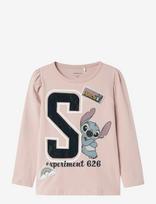 Name It - Nmfarna Stitch Ls Top Box Wdi - Ilgarankoviai marškinėliai - Rožinė