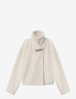 LMTD - Nlfbetty Ls Short Jacket - Lengva striukė - Balta