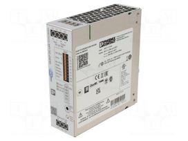 Power supply: switching | for DIN rail | 480W | 24VDC | 20A | 18÷32VDC