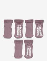 Hummel - Hmlmini Non Slip 3-Pack Sock - Neslystančios kojinės - Rožinė