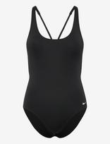 NIKE SWIM - Nike Essential Scoop Neck One Piece - Sportinis maudymosi kostiumėlis - Juoda