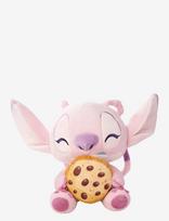 Lilo & Stitch - Disney Angel With Cookie 25 Cm - Pliušinis gyvūnas - Rožinė