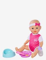 Simba Toys - New Born Baby Hungry Doll, 38Cm - Lėlė - Rožinė