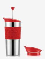 Bodum - Travel Press Set - Kavos presas - Raudona