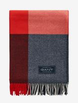 Gant - Extra Fine Merino Wool Check Throw - Antklodė ir užtiesalas - Marga / raštuota