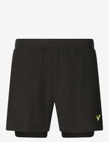 Virtus - Ado M 2-In-1 Ripstop Shorts - Treniruočių šortai - Juoda