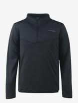 Endurance - Ledger M Waffle Melange Midlayer - Sportiniai viduriniai sluoksniai - Juoda