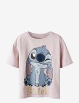 Name It - Nkfakun Stitch Ss Nreg Top Box Noos Wdi - Marškinėliai trumpomis rankovėmis - Rožinė