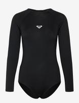 Roxy - Essentials Ls Onesie Back Zip - Sportinis maudymosi kostiumėlis - Juoda