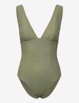 Roxy - Roxy Love Elongated One Piece - Sportinis maudymosi kostiumėlis - Chaki spalva