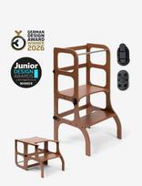 Ette Tete - Step'n'sit® Helper Tower - Table - Motorinių įgūdžių baldai - Ruda