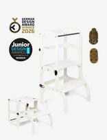 Ette Tete - Step'n'sit® Helper Tower - Table - Motorinių įgūdžių baldai - Balta