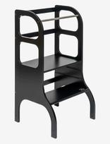 Ette Tete - Step Up Adjustable Height Helper Tower - Motorinių įgūdžių baldai - Juoda