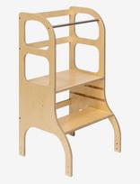 Ette Tete - Step Up Adjustable Height Helper Tower - Motorinių įgūdžių baldai - Smėlio